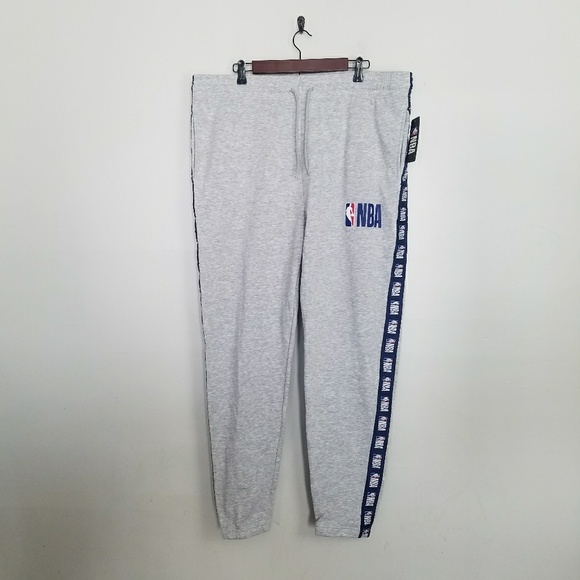 nba grey sweatpants